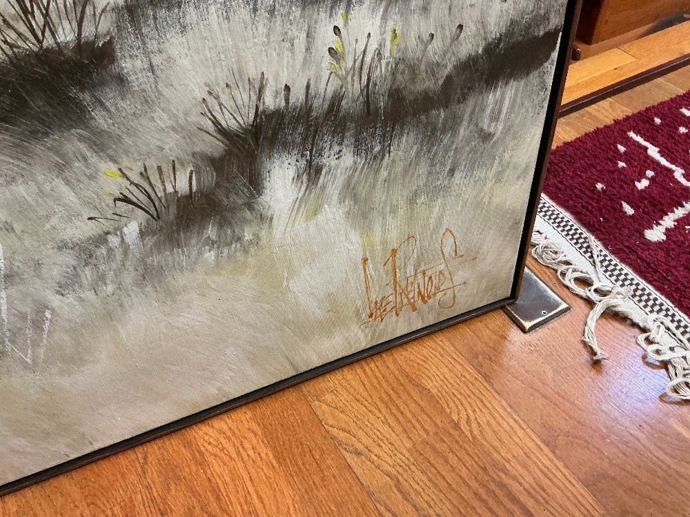 Original Oil on Canvas by Lee Reynolds, signed