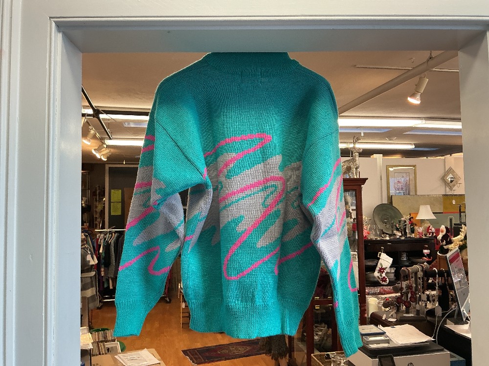 Vintage Wool Ski Sweater by Rossignal