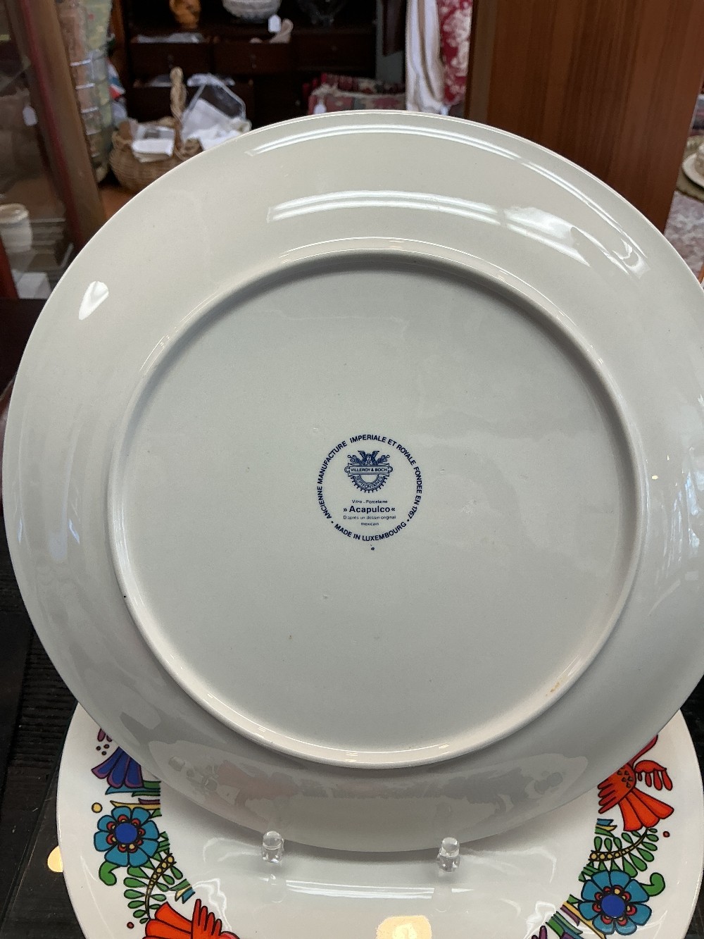 Set of 4 Villeroy Boch Acapulco Dinner Plates