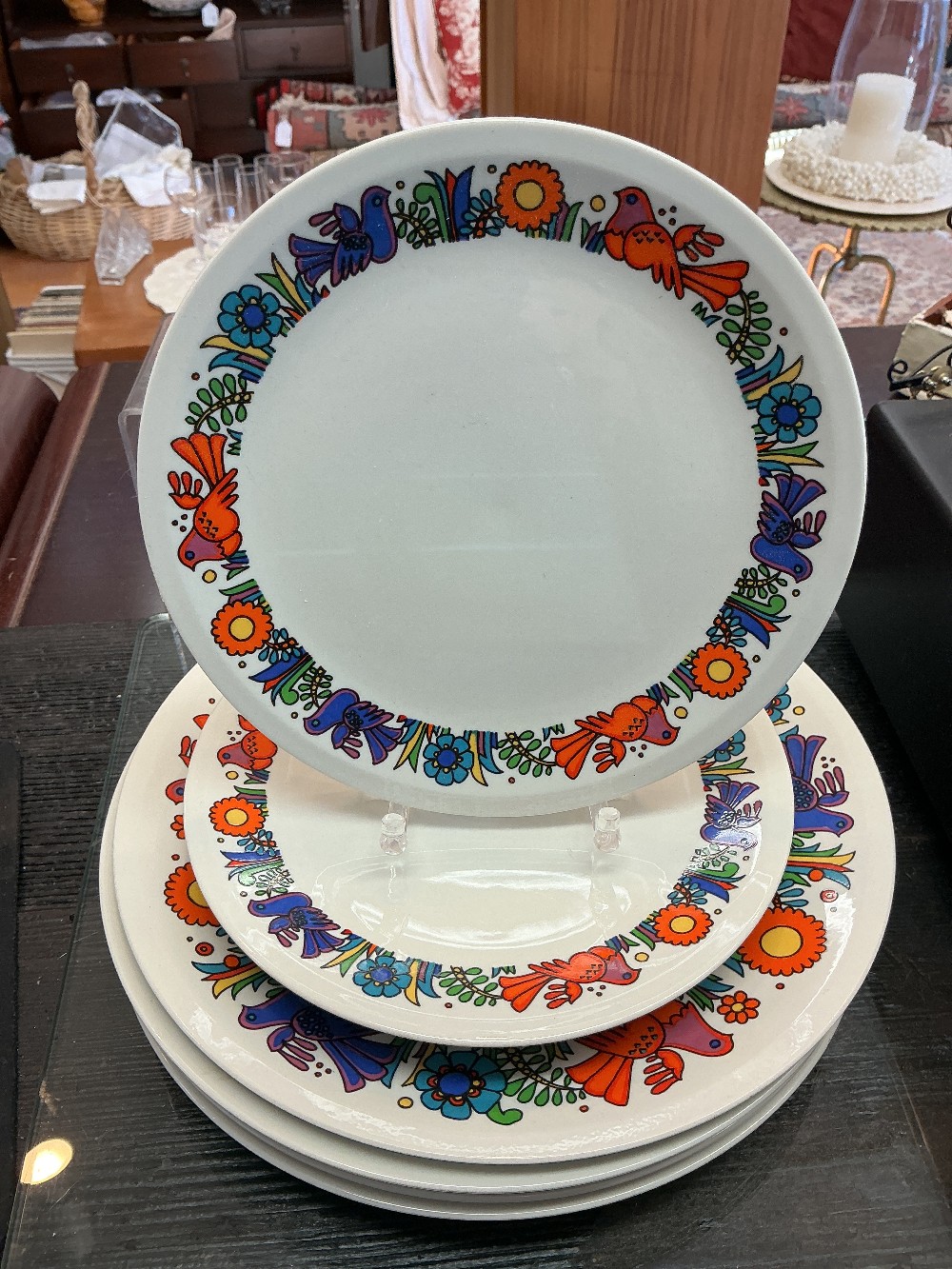 Set of 4 Villeroy Boch Acapulco Lunch Plates