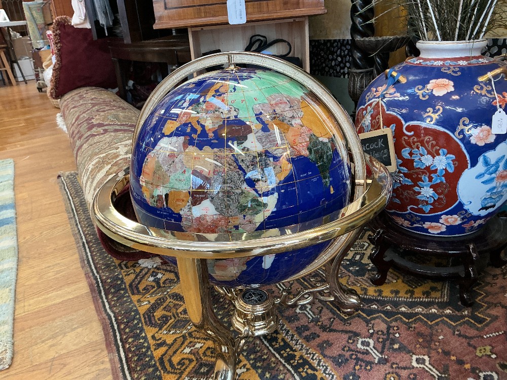 Gemstone Decorative Globe