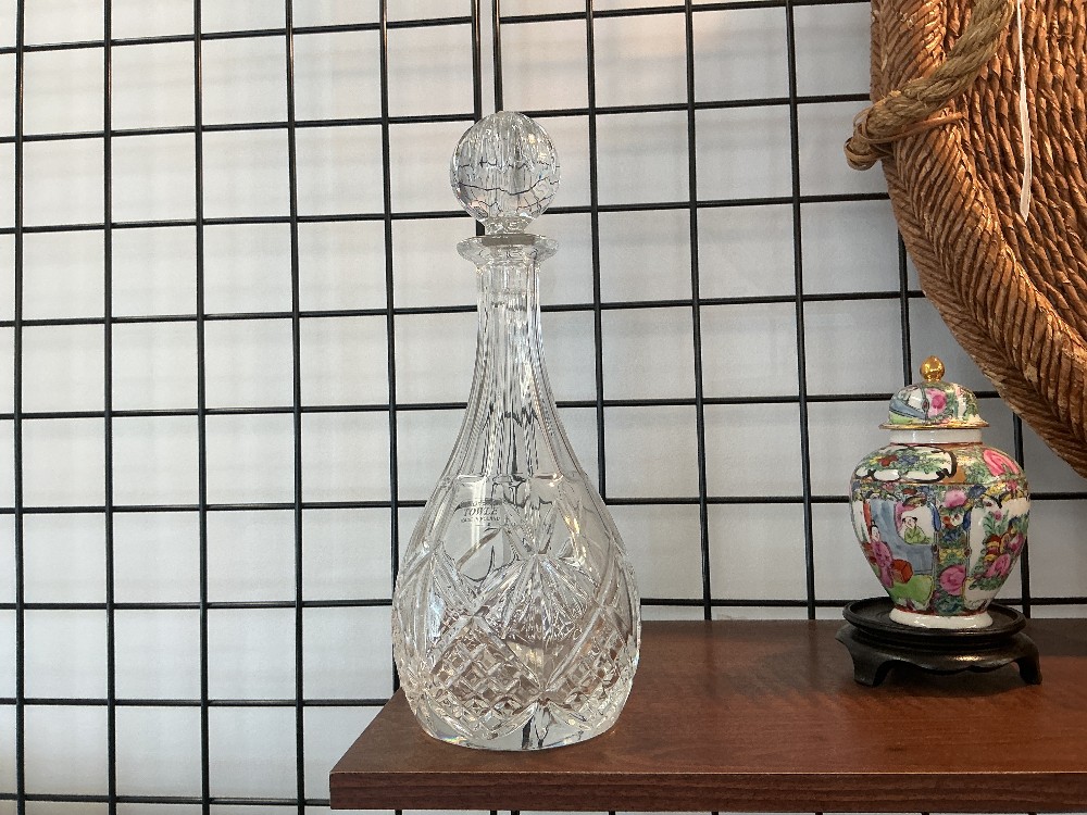 Towle Lead Crystal Decanter