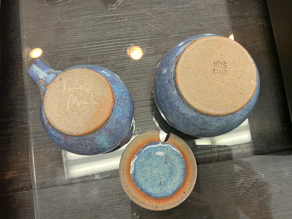 Iris Minc Purple Sage Pottery
