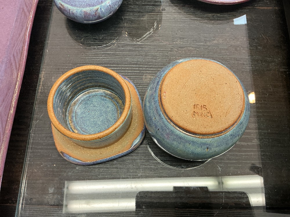 Iris Minc Purple Sage Pottery
