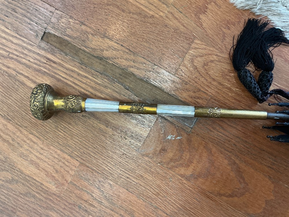 Antique Victorian Art Nouveau Parasol
