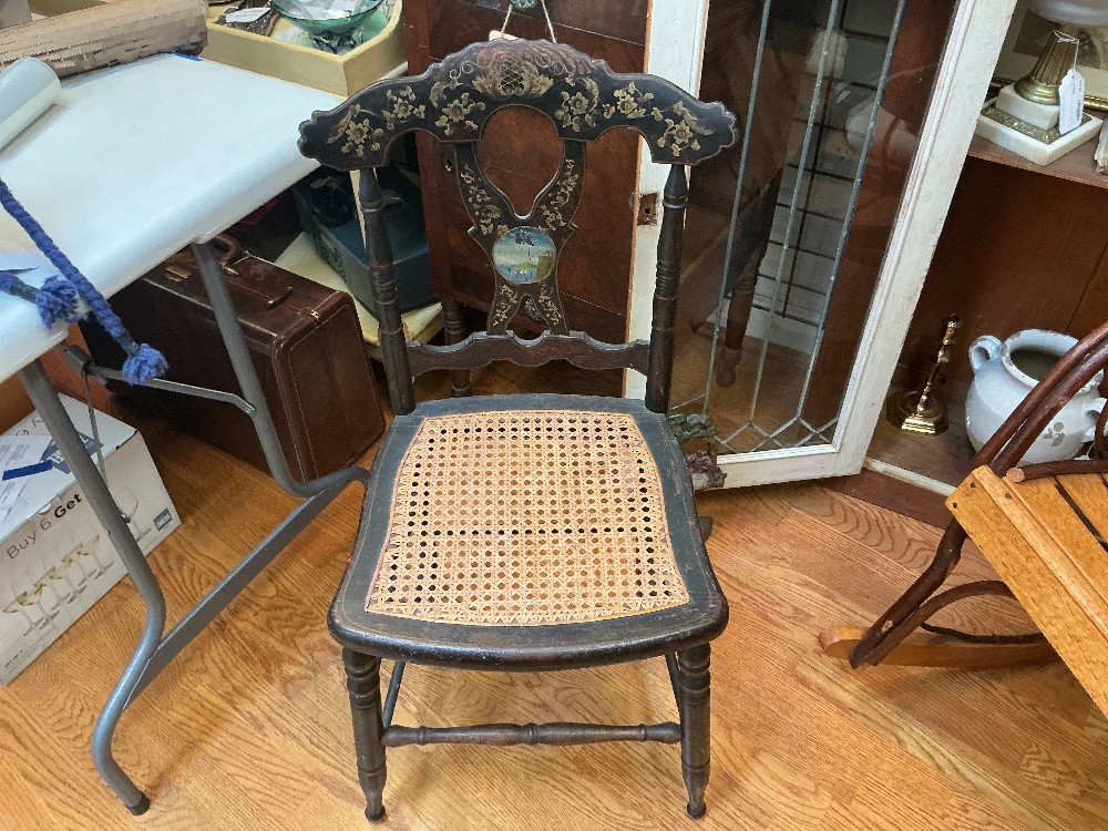 Antique Hitchcock style Side Chair