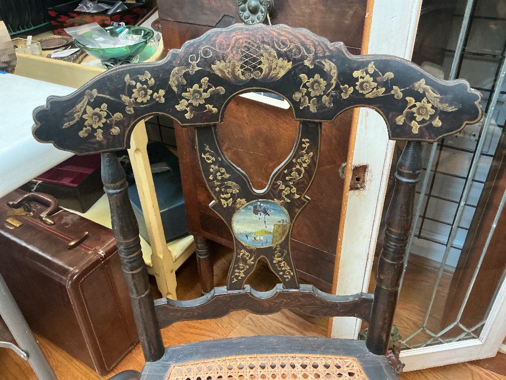 Antique Hitchcock style Side Chair