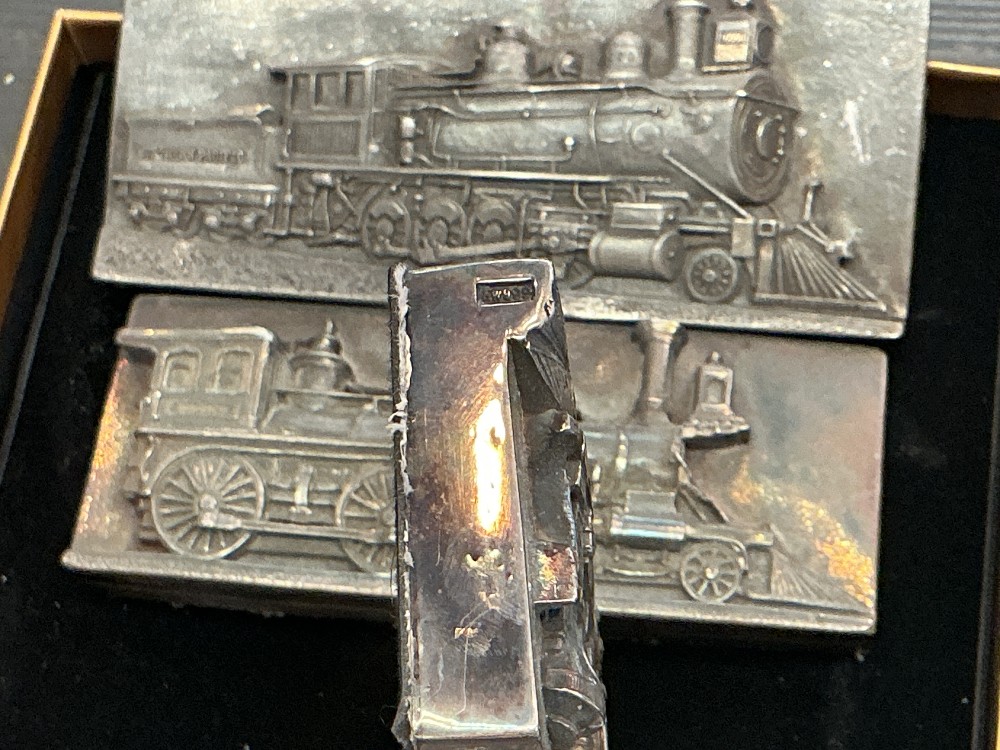 Set of 4 Vintage Henryk Winogard 999 Fine Silver
