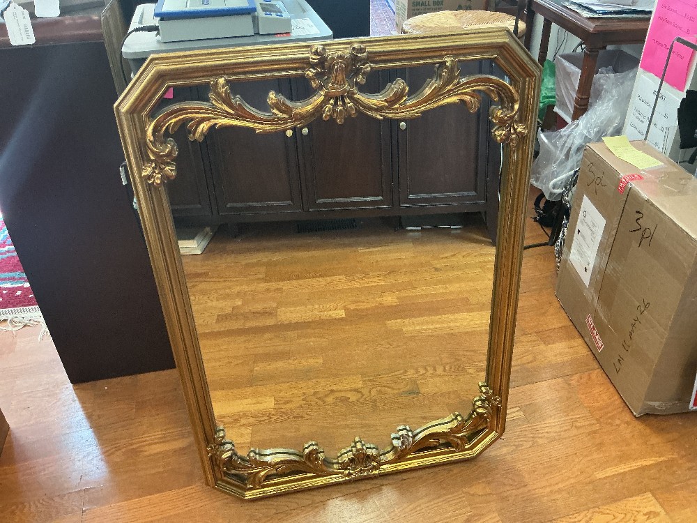 Gilded Baroque Mirror