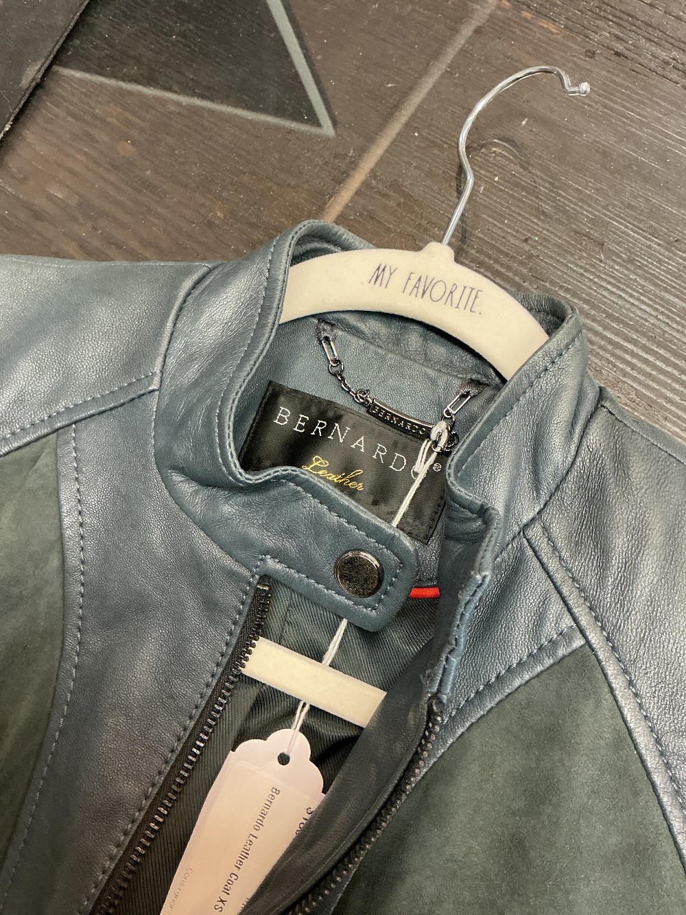 Bernardo Leather Coat XS