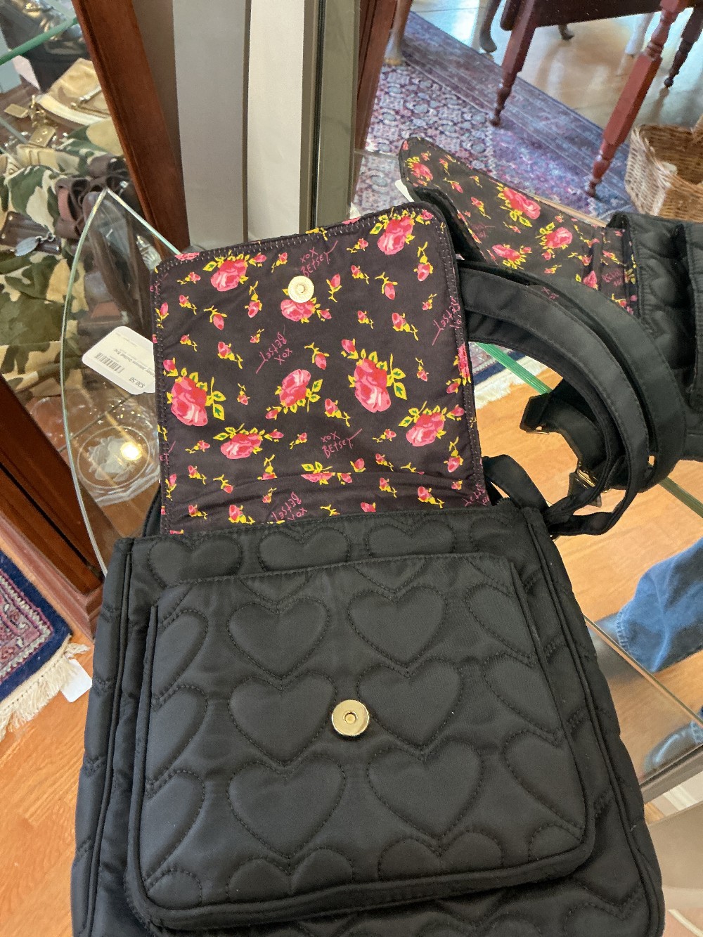 Betsey Johnson Quilted Bag