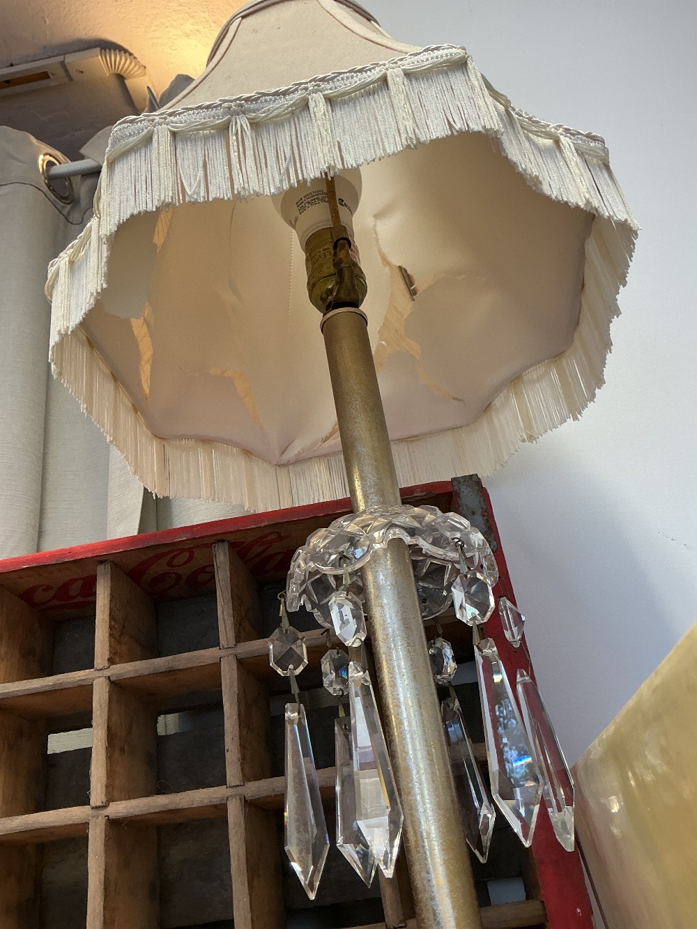 Victorian Style Tall Table Lamp