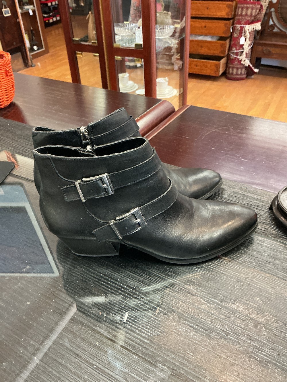 Leather Booties