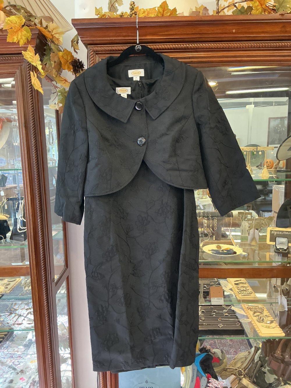 Talbots Black Dress & Blazer