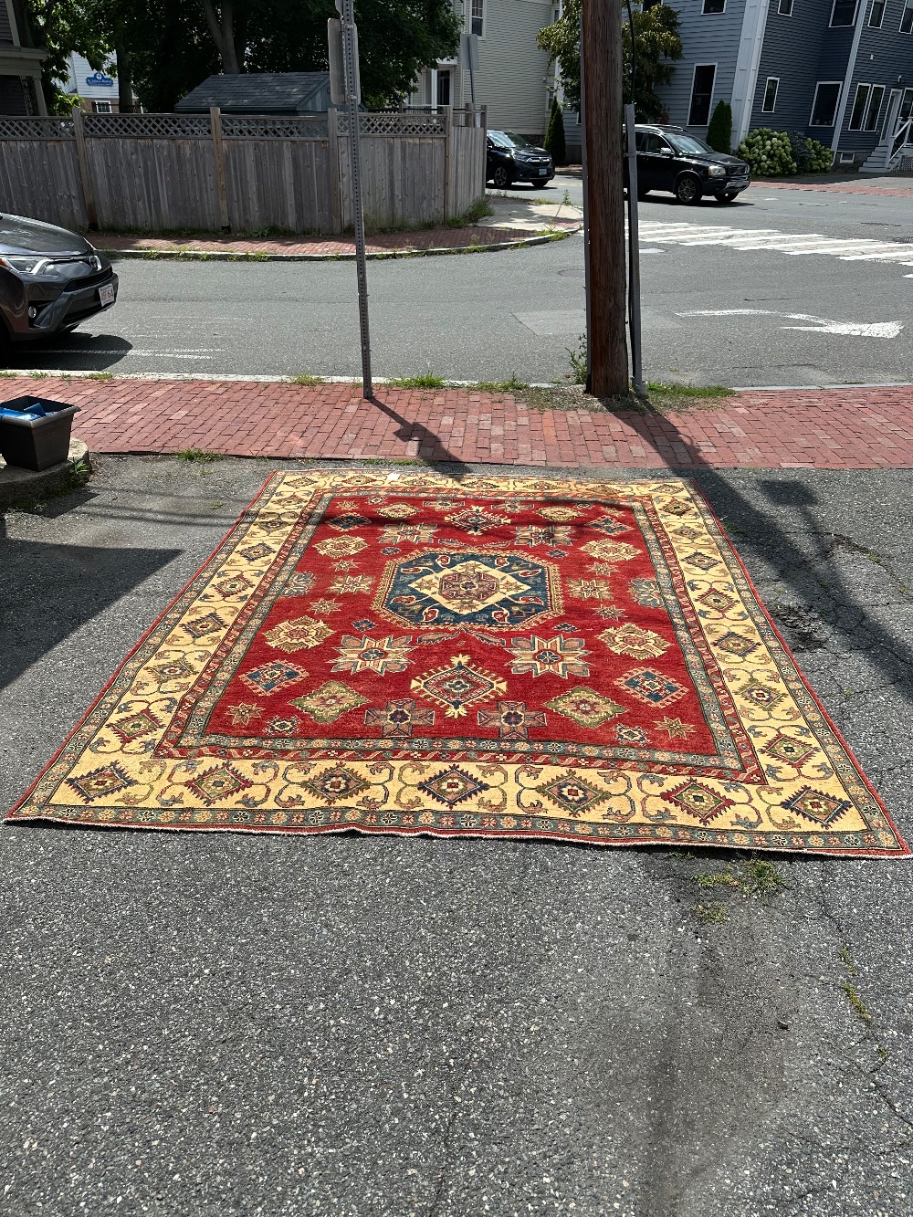 Oriental Style Afghan Kazak 8x10 Rug
