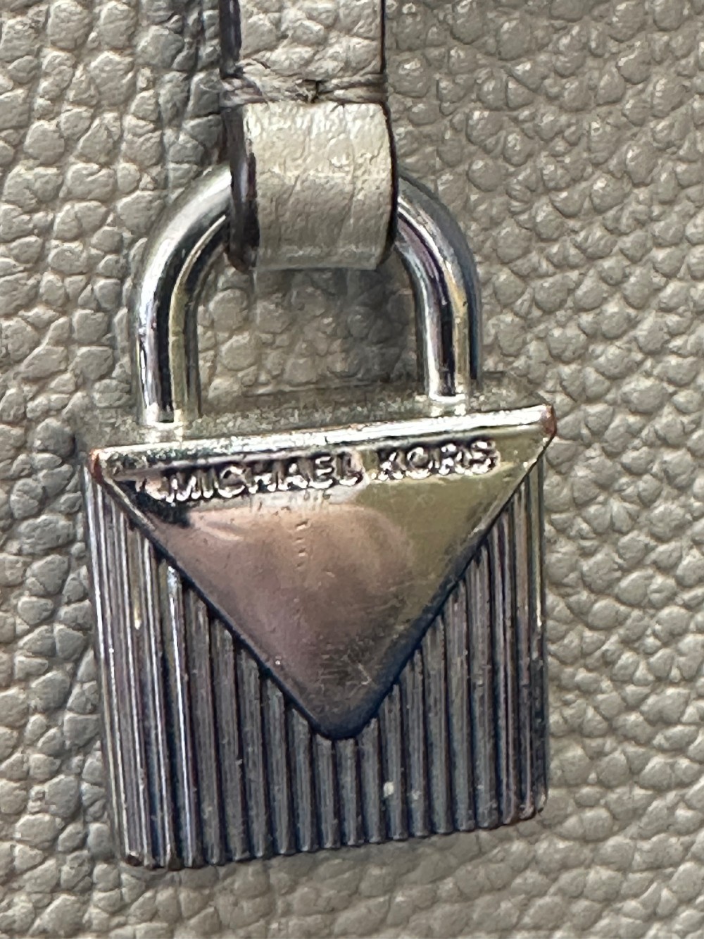 Grey Michael Kors Purse