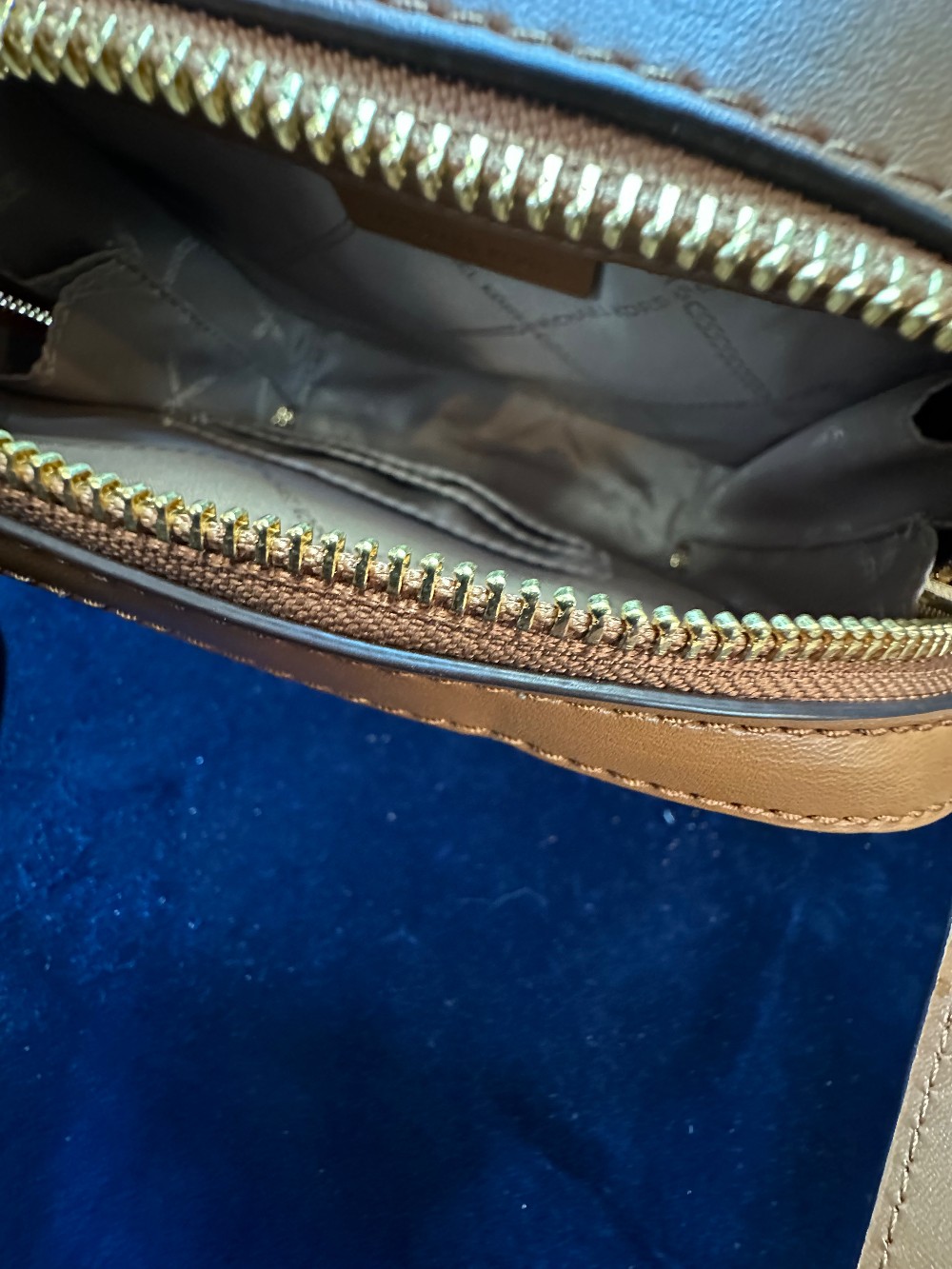 Brown Leather Michael Kors Purse