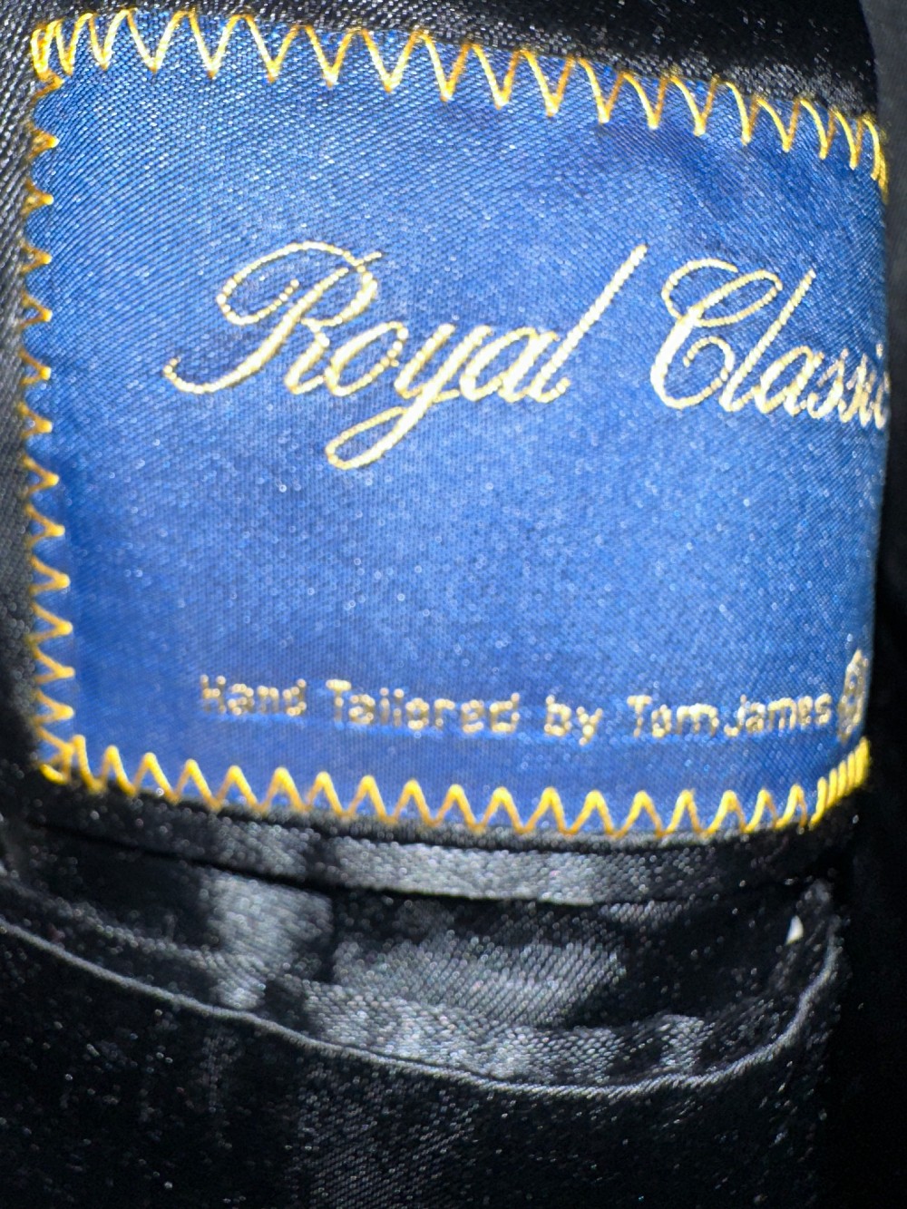 Men's Wool coat Custom tailored Royal Classic L