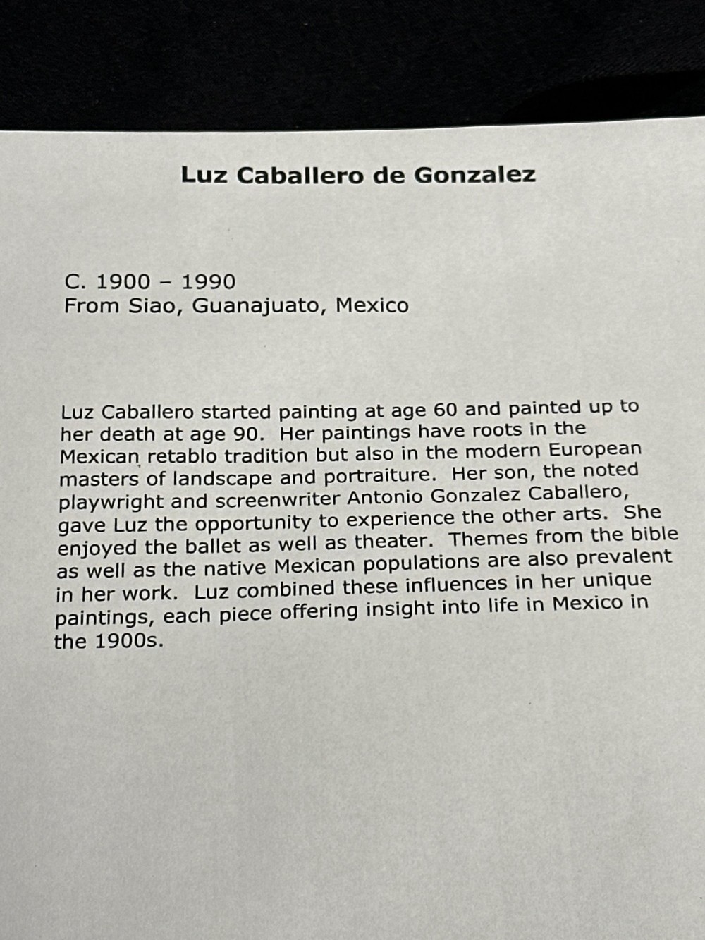 Palm Trees on Canvas by Luz Caballero de Gonzalez