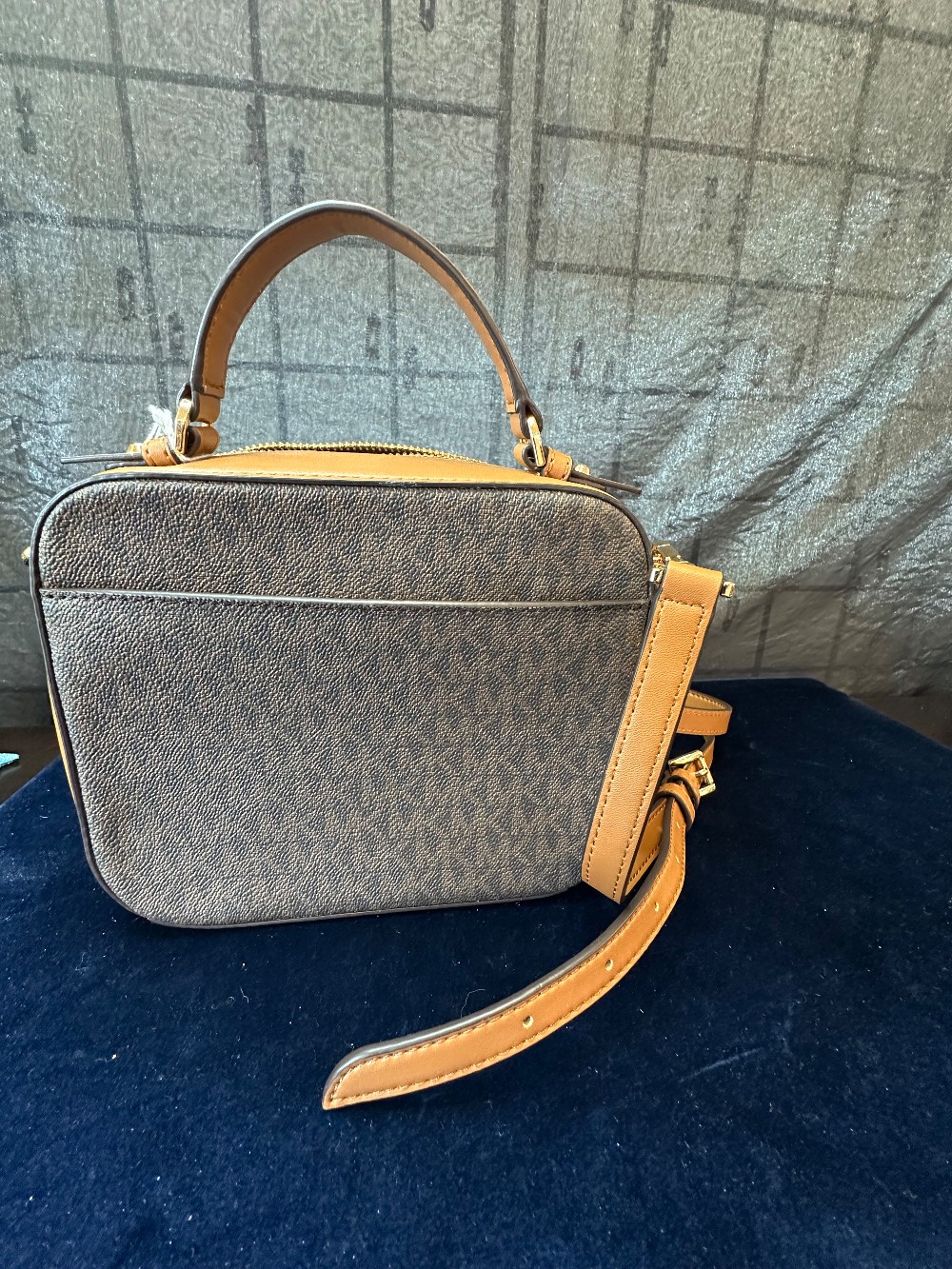 Brown Leather Michael Kors Purse