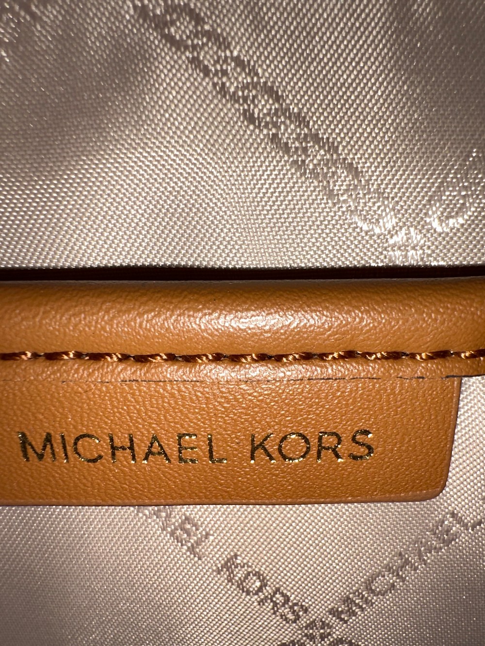Brown Leather Michael Kors Purse
