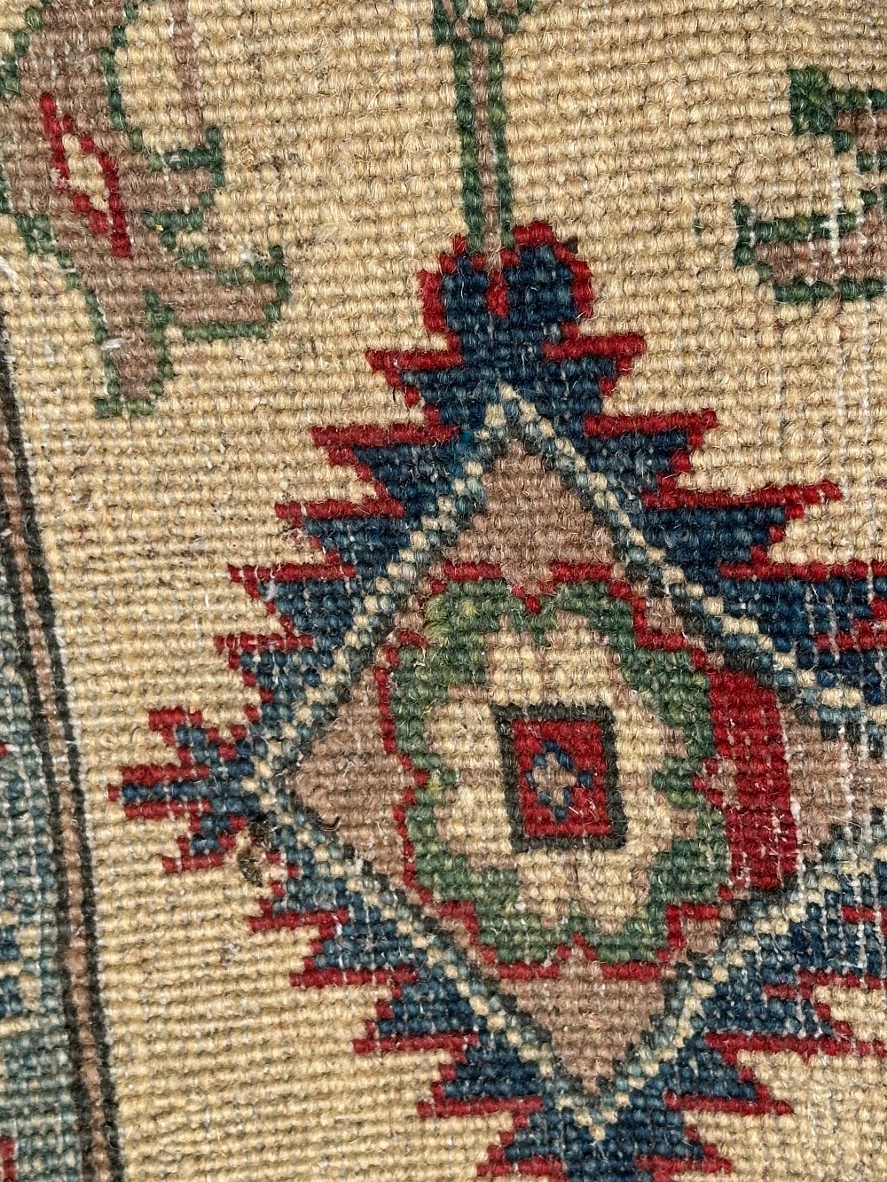 Oriental Style Afghan Kazak 8x10 Rug