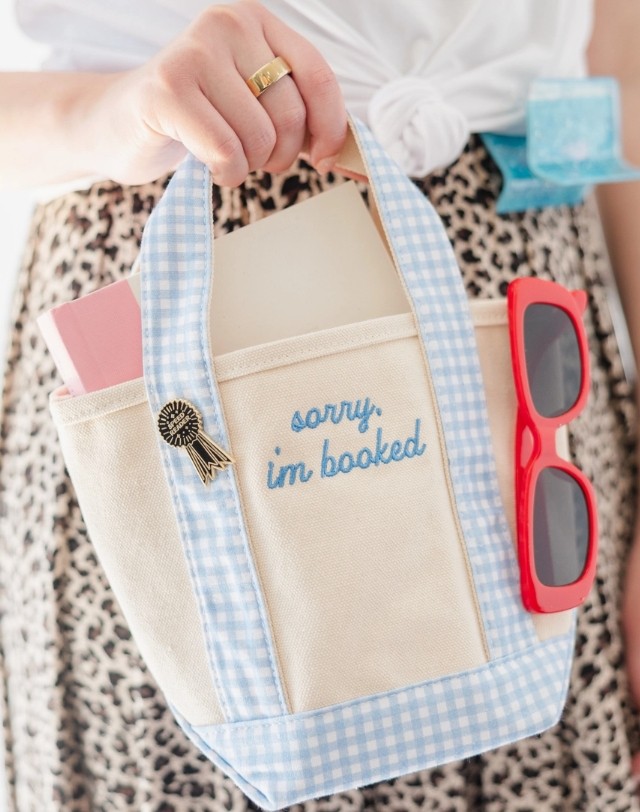 Sorry I'm Booked Tote