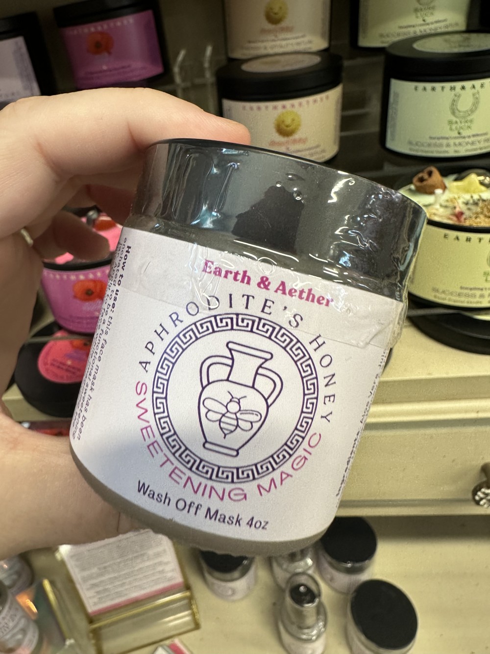 Aphrodite’s Honey Honey Jar Face Mask