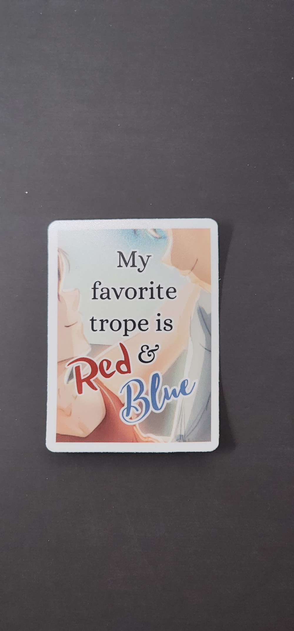 Sticker - Red and Blue