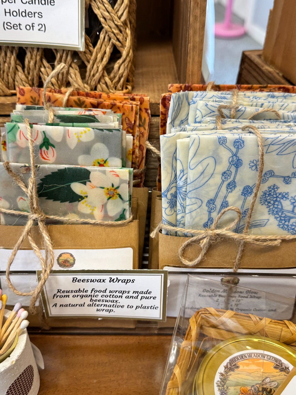 Beeswax Food Wraps | Reusable, Eco-Friendly Food Storage