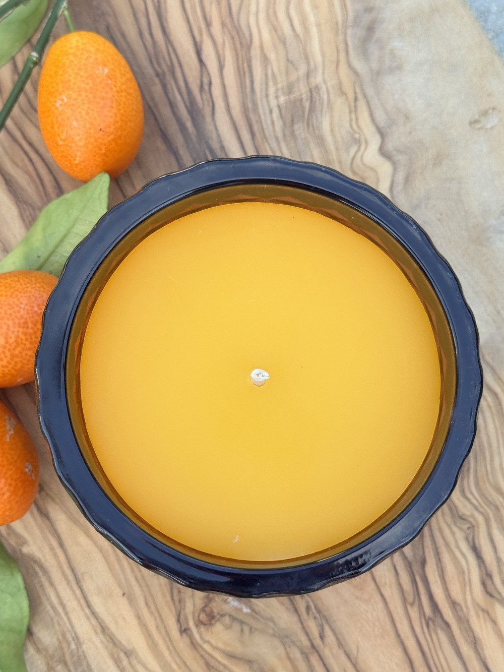 Beeswax Glass Vessel