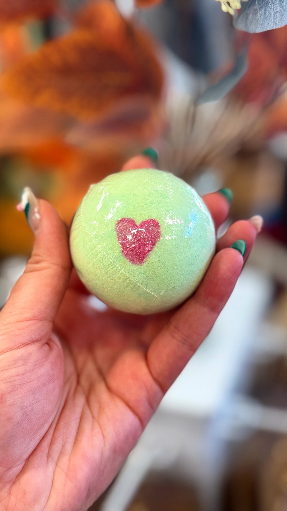 Bath Bomb Vanilla Chai (Grinch)