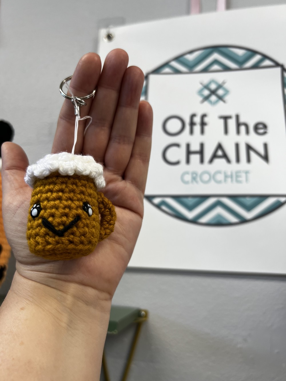 Beer Mug Keychain