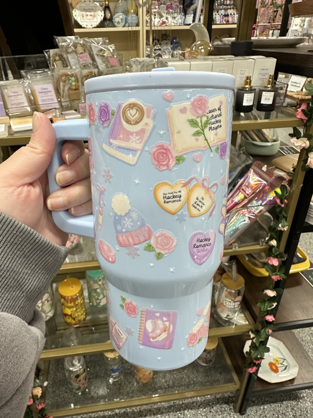 Hockey Romance Tumbler