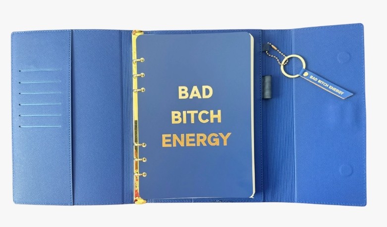 Bad Bitch Energy Vegan Leather Journal
