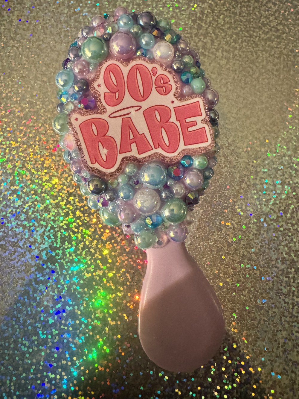 90s Babe Travel Hair Brush