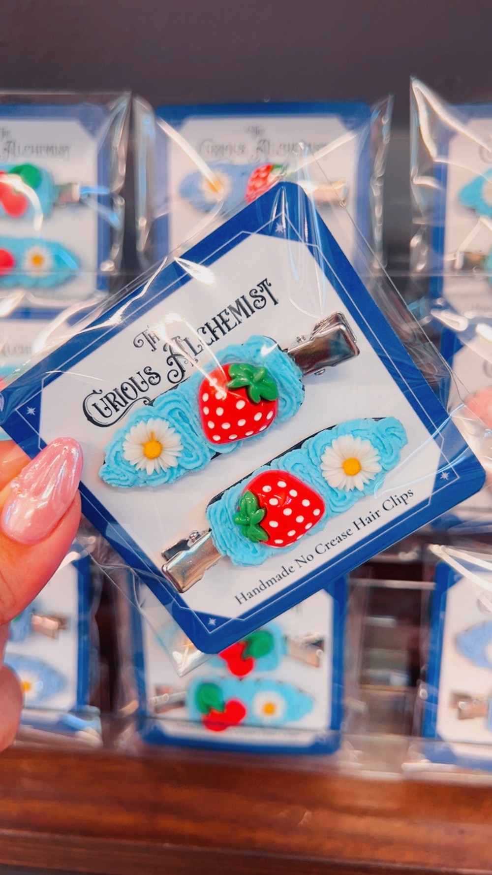 Strawberry Hair Clips