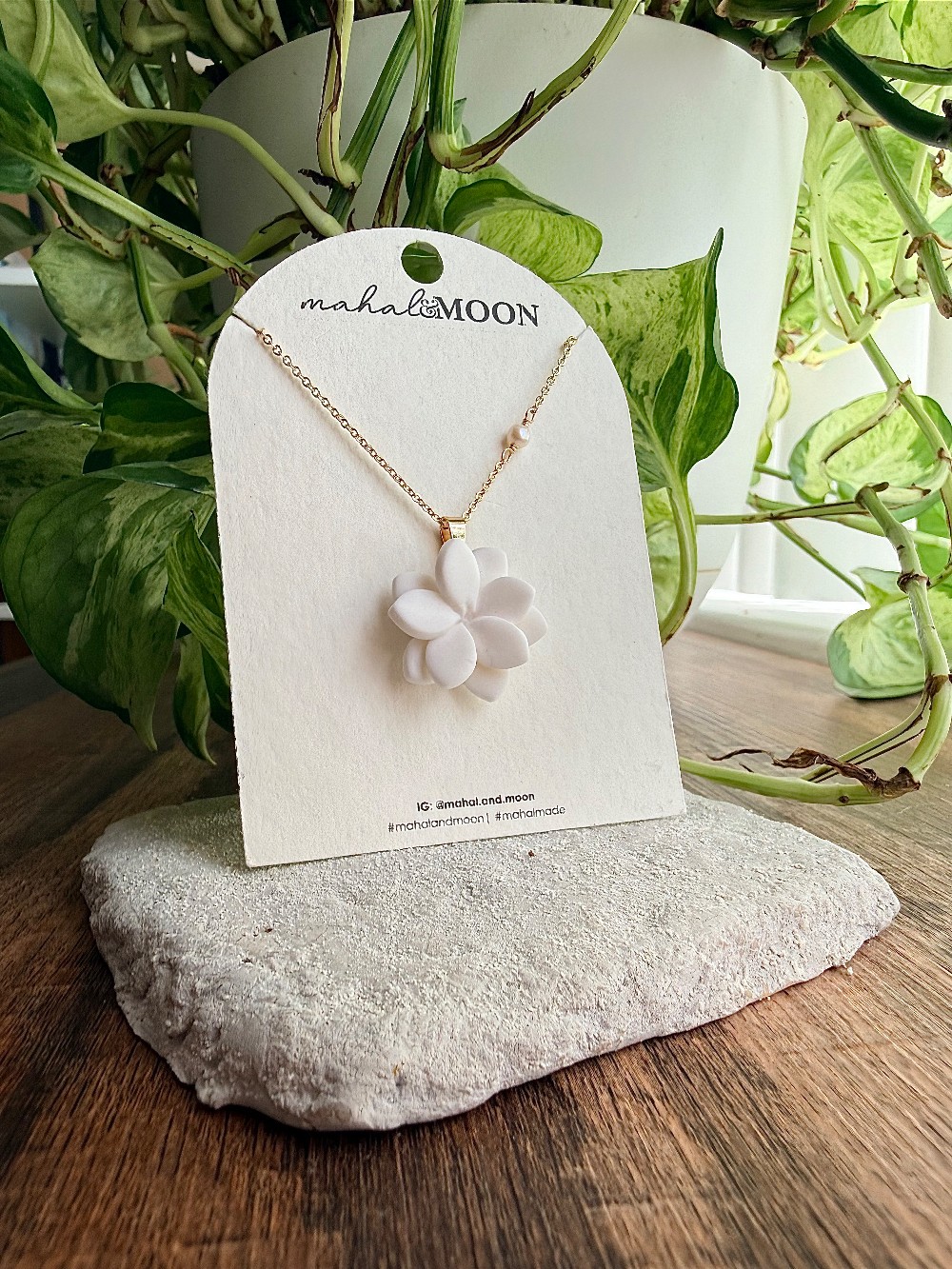 Sampaguita necklace - adjustable up to 18