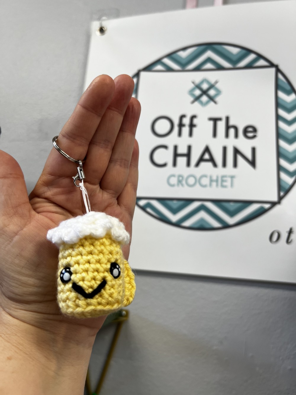 Beer Mug Keychain