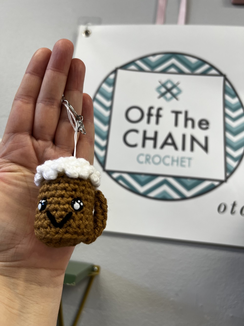 Beer Mug Keychain