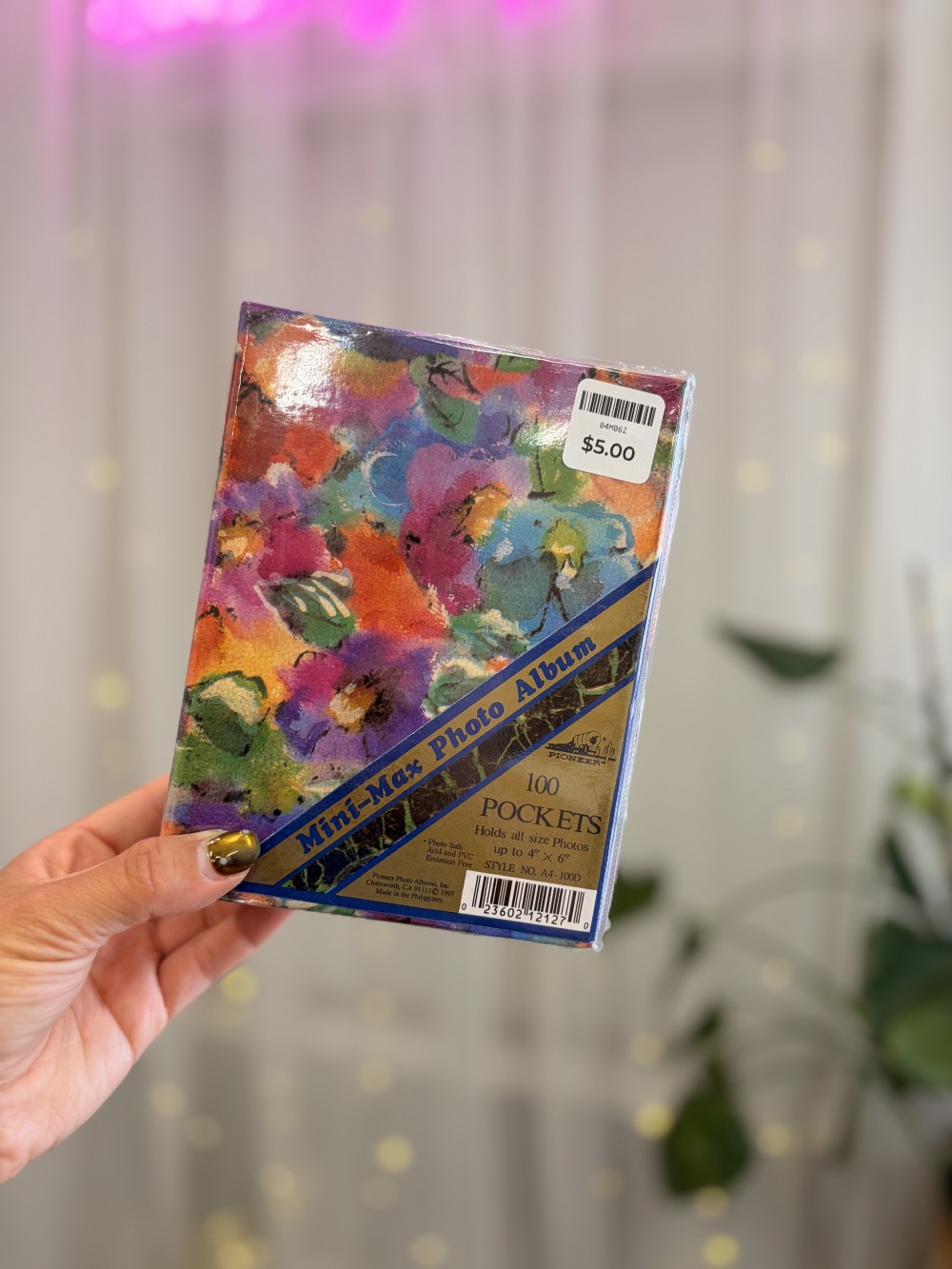 Floral photo album