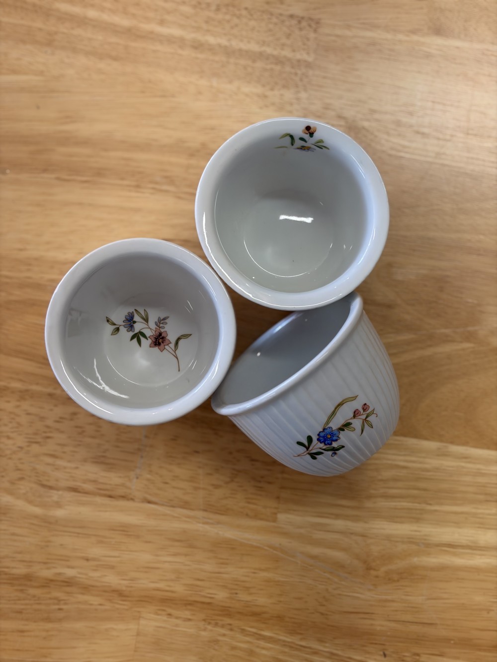 Mini floral bowls