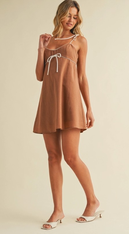 Brunch Canvas Dress