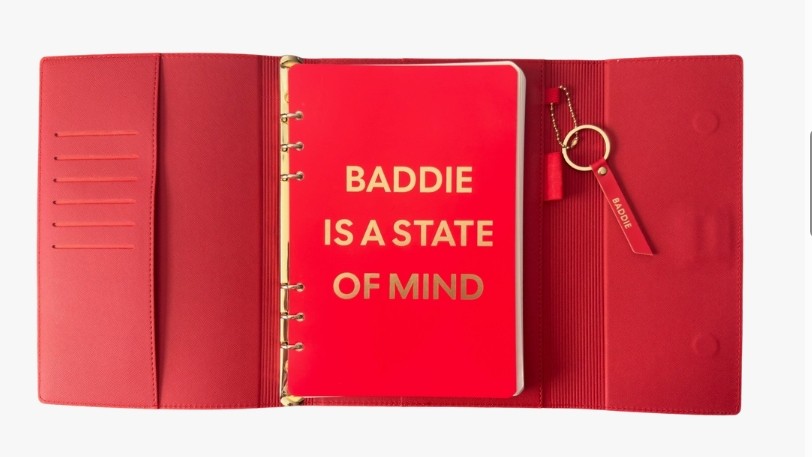 Baddie is a State of Mind Vegan Leather Journal