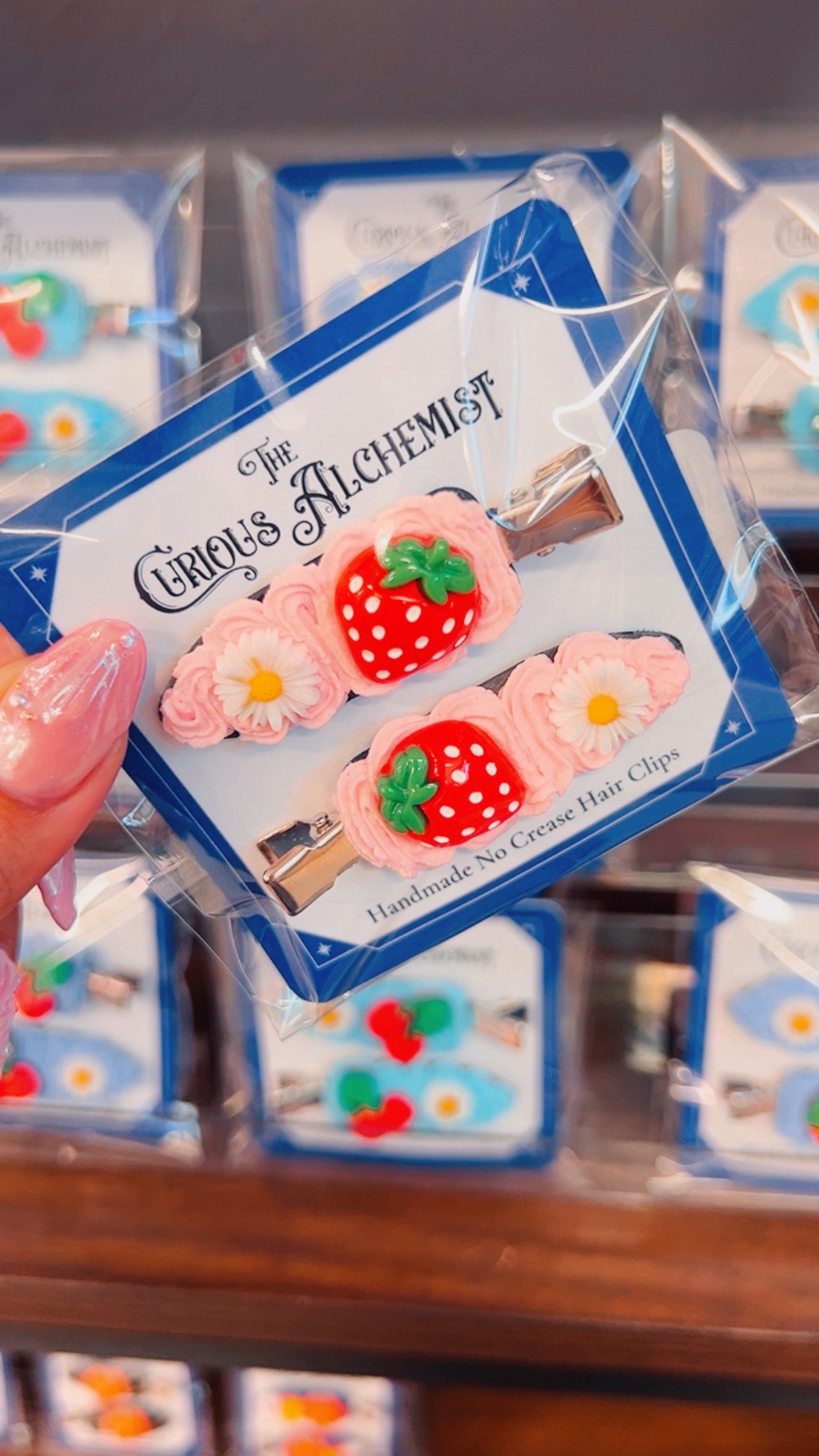 Strawberry Hair Clips