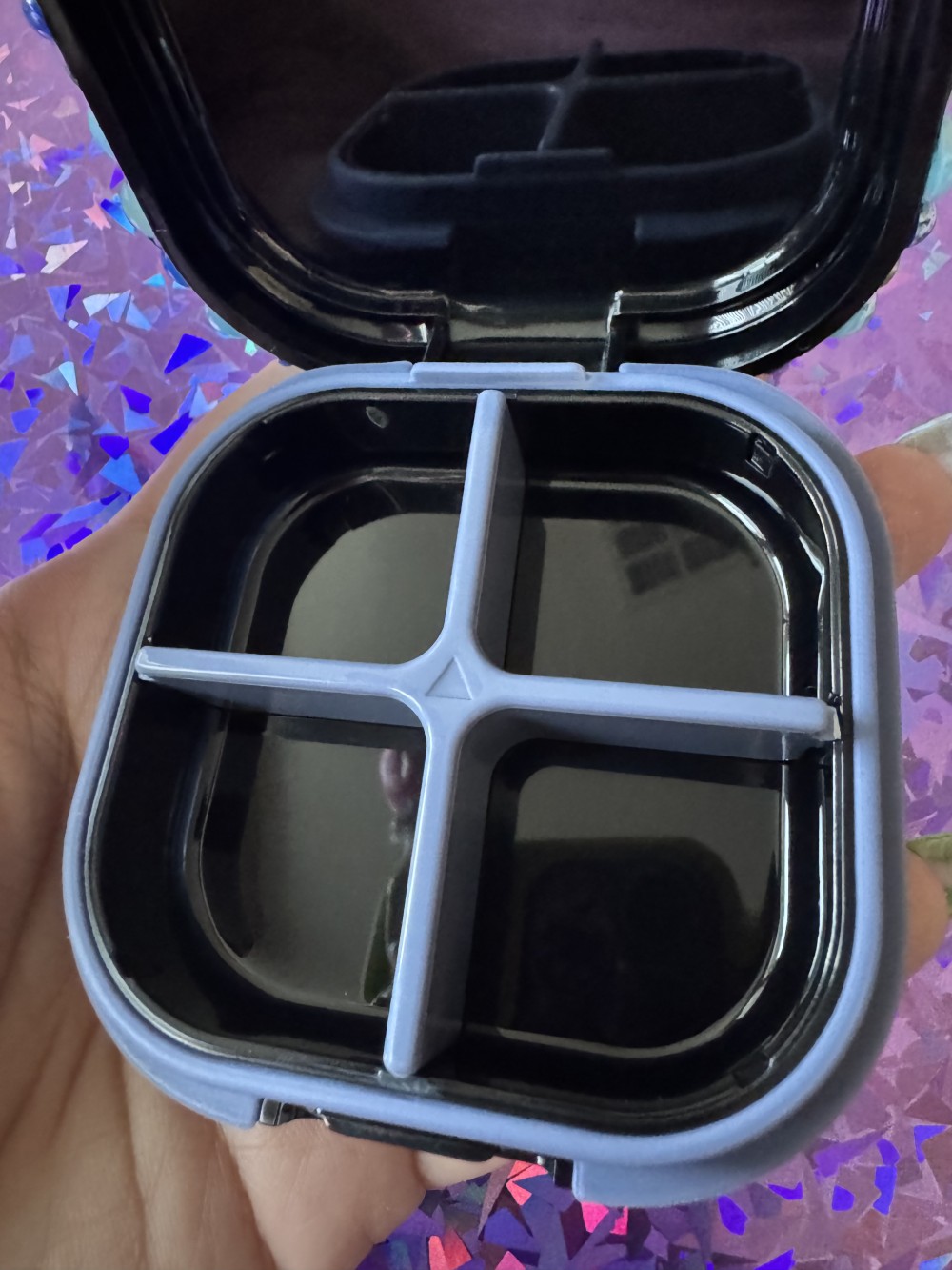 4 Slot Pill Container - Dodgers