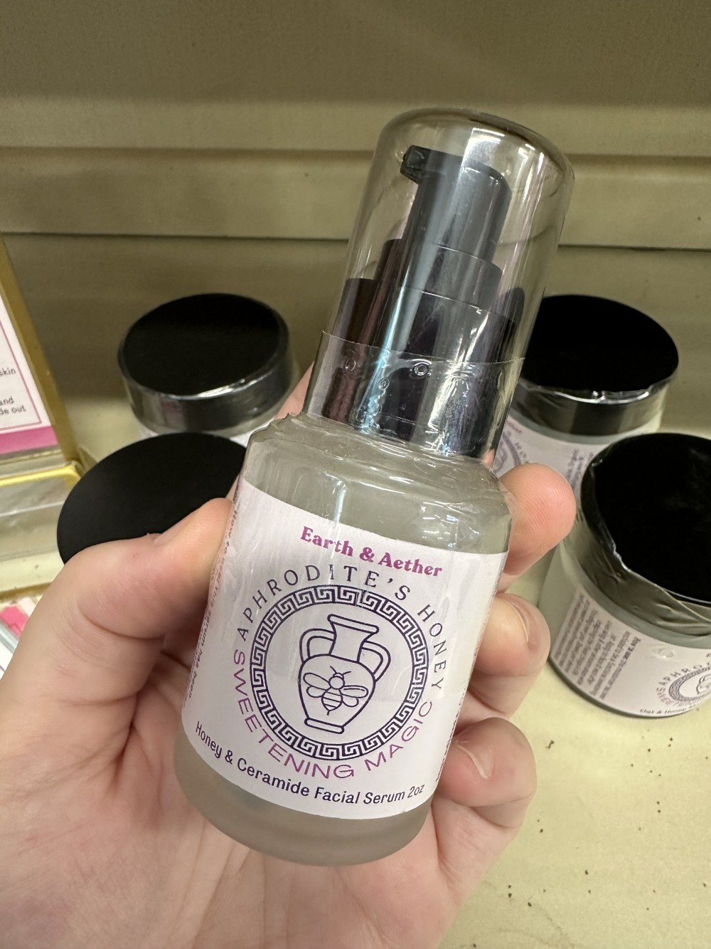 Aphrodite’s Honey Ceramide & Honey Moisturizing Serum