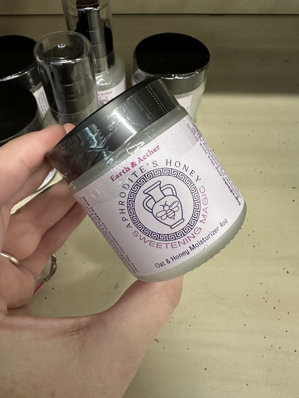 Aphrodite’s Honey Honey Jar Facial Moisturizer