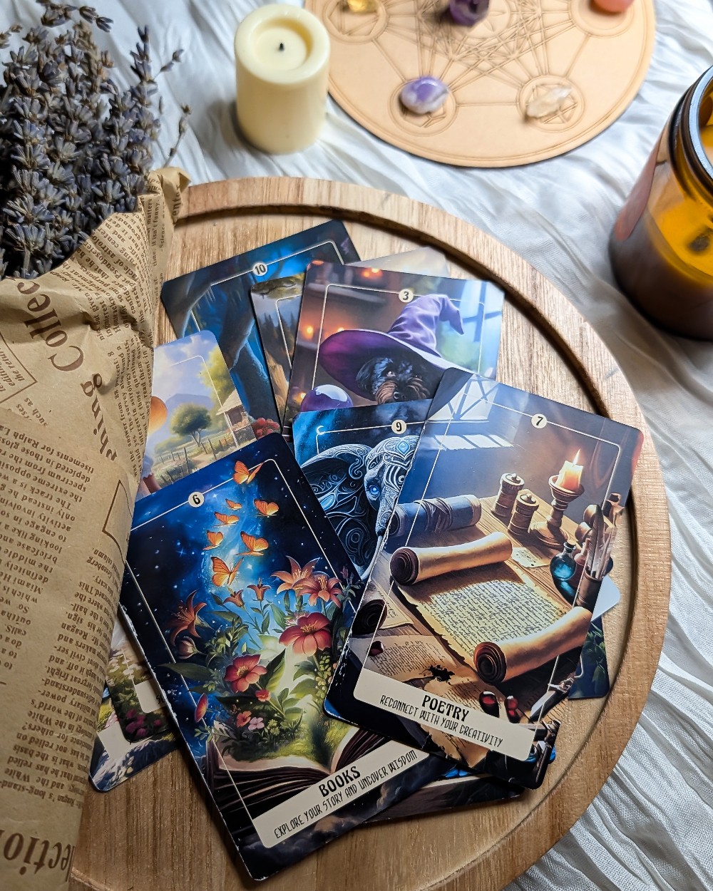 Intuitive Journaling Oracle Cards