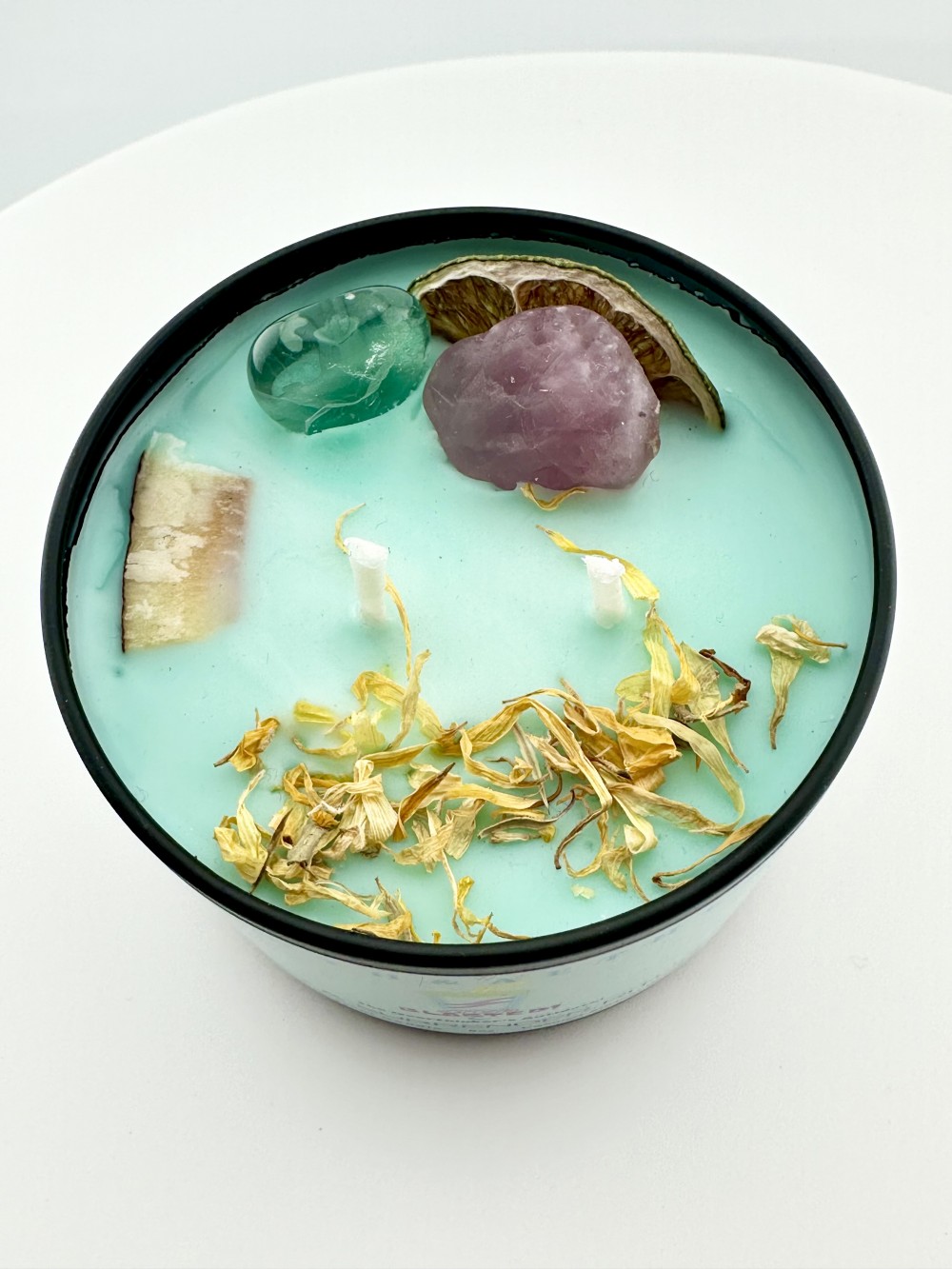 Ritual Crystal Candle- 8oz